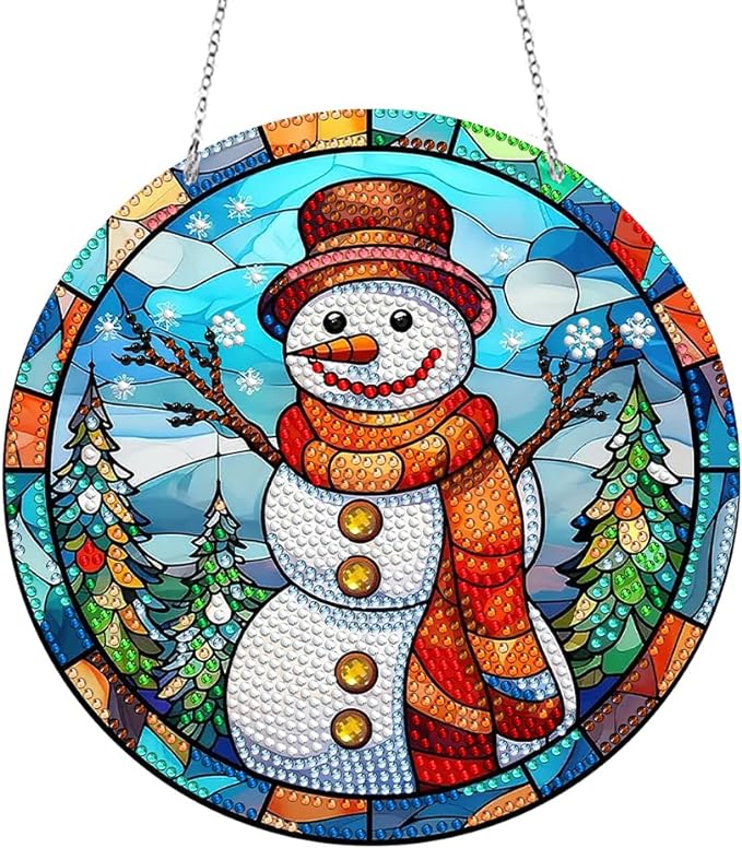 diamond-painting-gifts-stained-glass-snowman-suncatcher