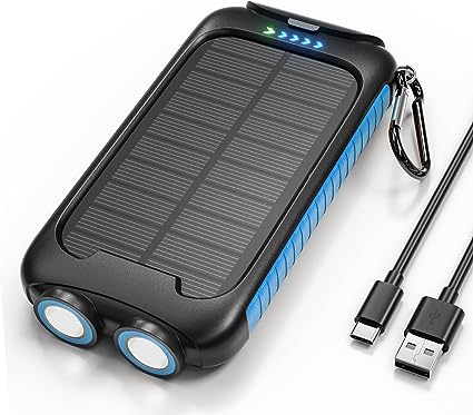camping-gifts-fast-charging-solar-power-bank